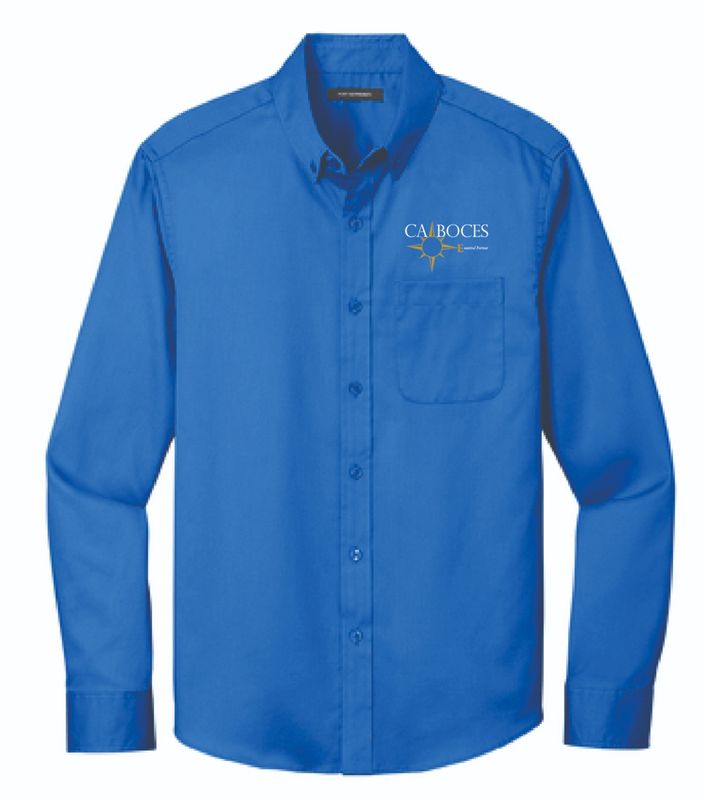 CA BOCES Dress Shirt | W808 Strong Blue