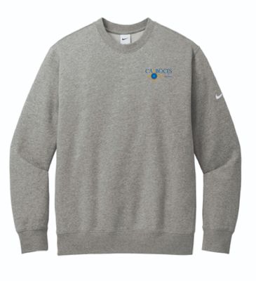 CA BOCES Nike Crewneck | NKFD9863 Dark Grey Heather