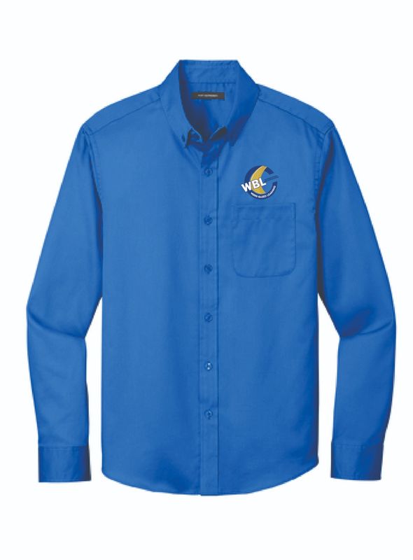 WORK BASED LEARNING Dress Shirt | W808 Strong Blue