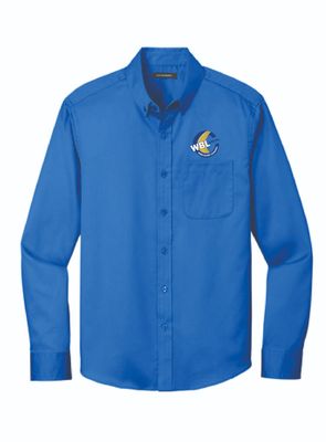 WORK BASED LEARNING Dress Shirt | W808 Strong Blue