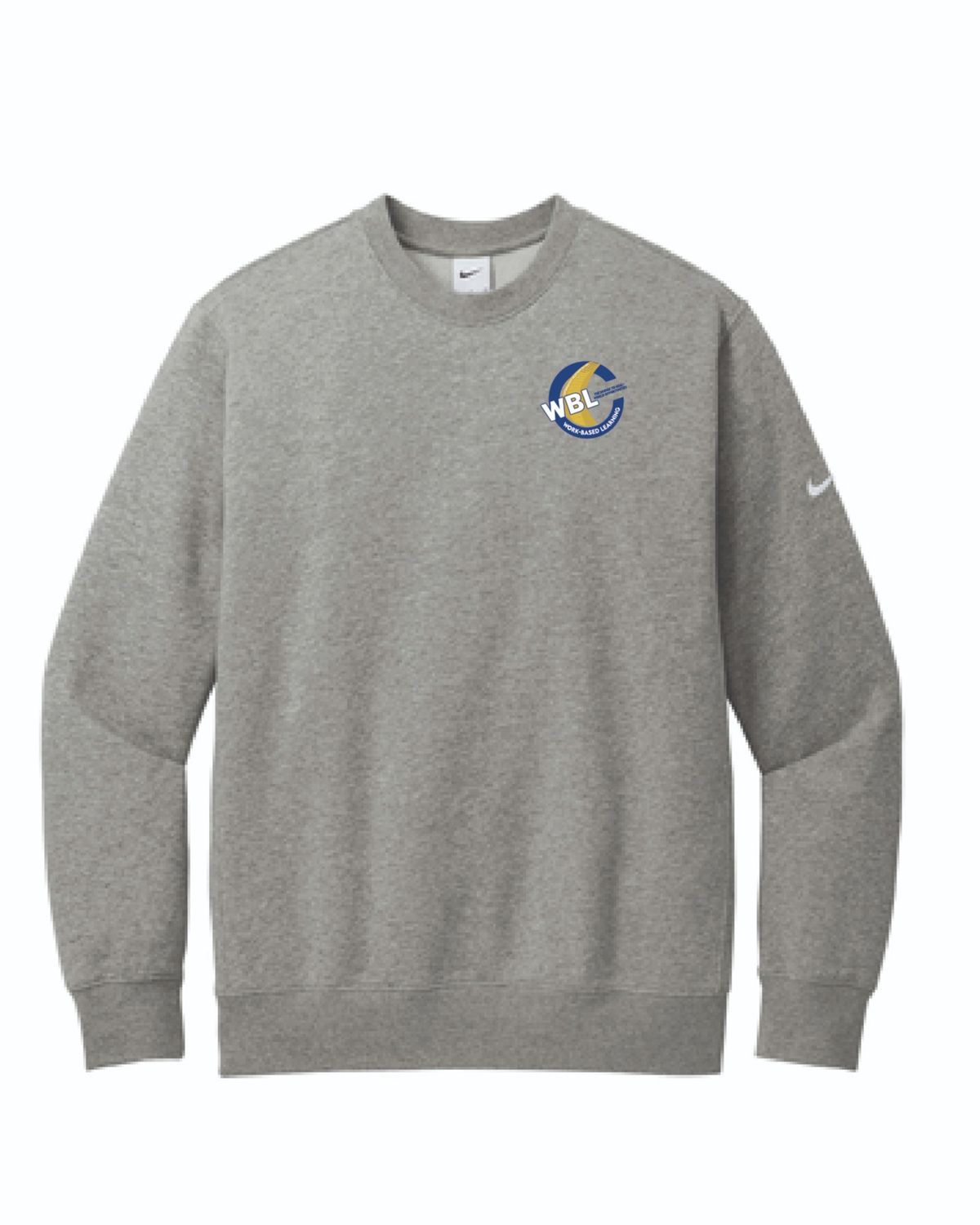 WORK BASED LEARNING Nike Crewneck | NKFD9863 Dark Grey Heather