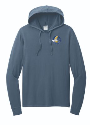 WORK BASED LEARNING Hooded Tee | PC099H Denim Blue