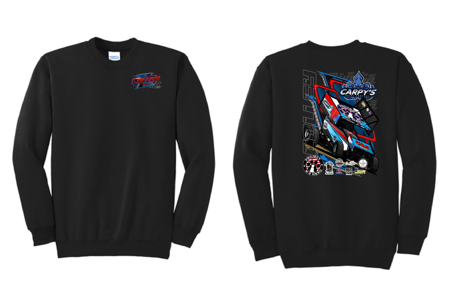 2024 Chad Colley Crewneck | PC90 Black