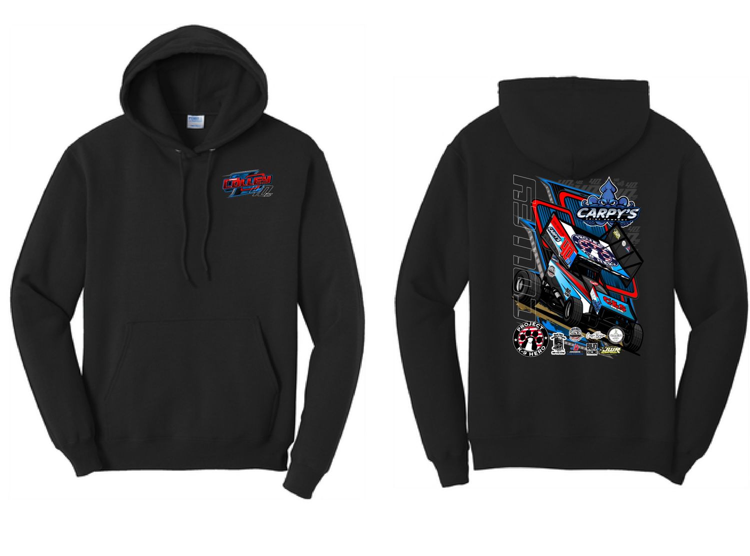 2024 Chad Colley Hoodie | PC78H Black