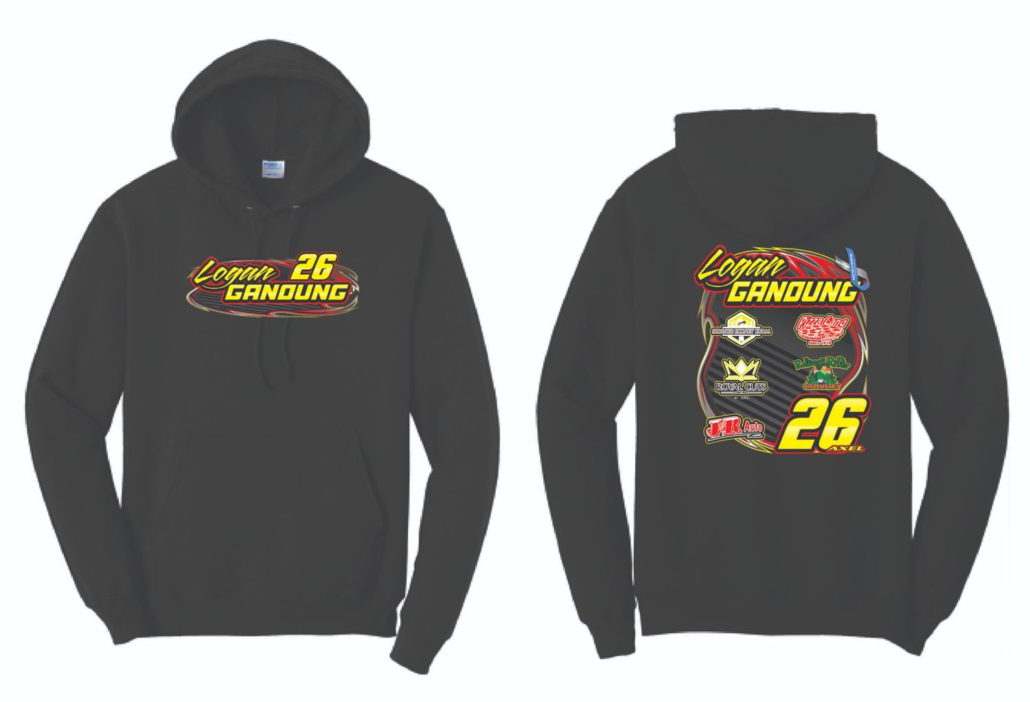 Logan Ganoung Hoodie | PC78H Black