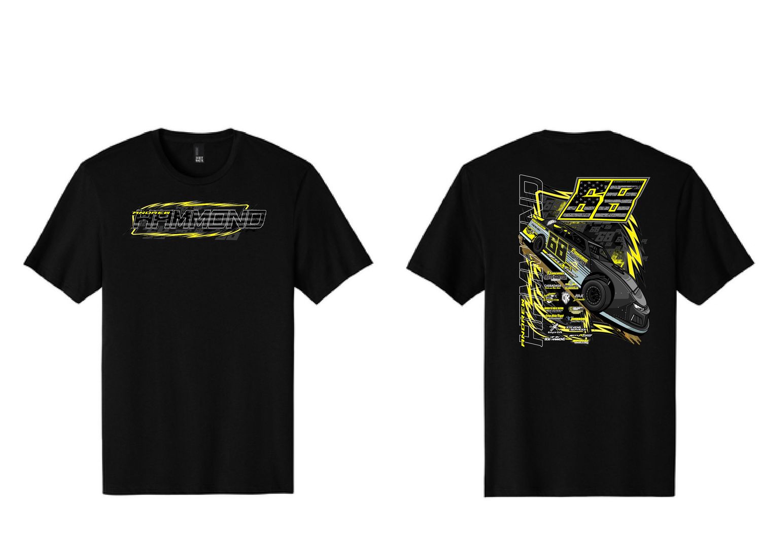 Hammerdown Motorsports TShirt | DT104 Black