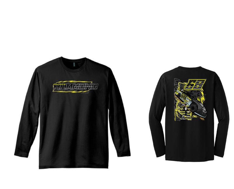 Hammerdown Motorsports Long Sleeve Shirt | DT105 Black