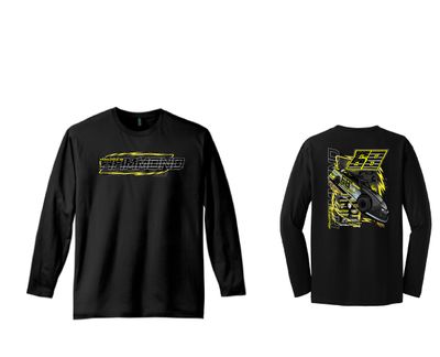 Hammerdown Motorsports Long Sleeve Shirt | DT105 Black