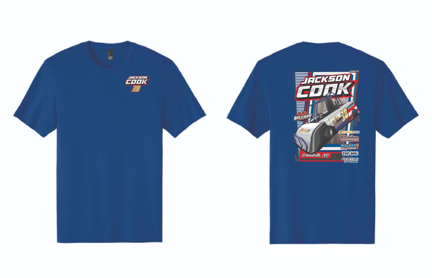 Jackson Cook TShirt | DT104 Royal