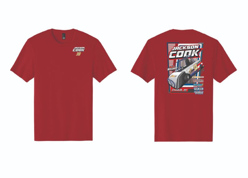 Jackson Cook TShirt | DT104 Red