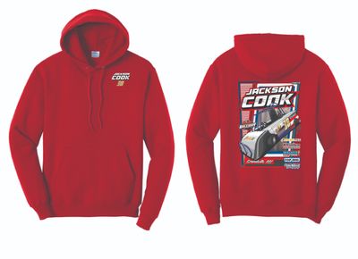 Jackson Cook Hoodie | PC78H Red