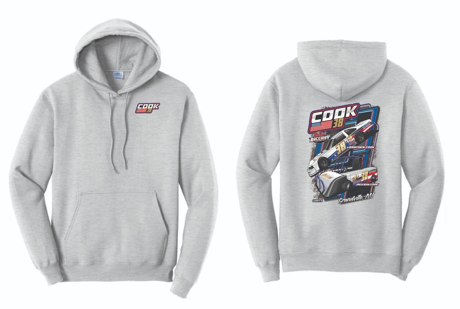 Cook Brothers Hoodie | PC78H Grey