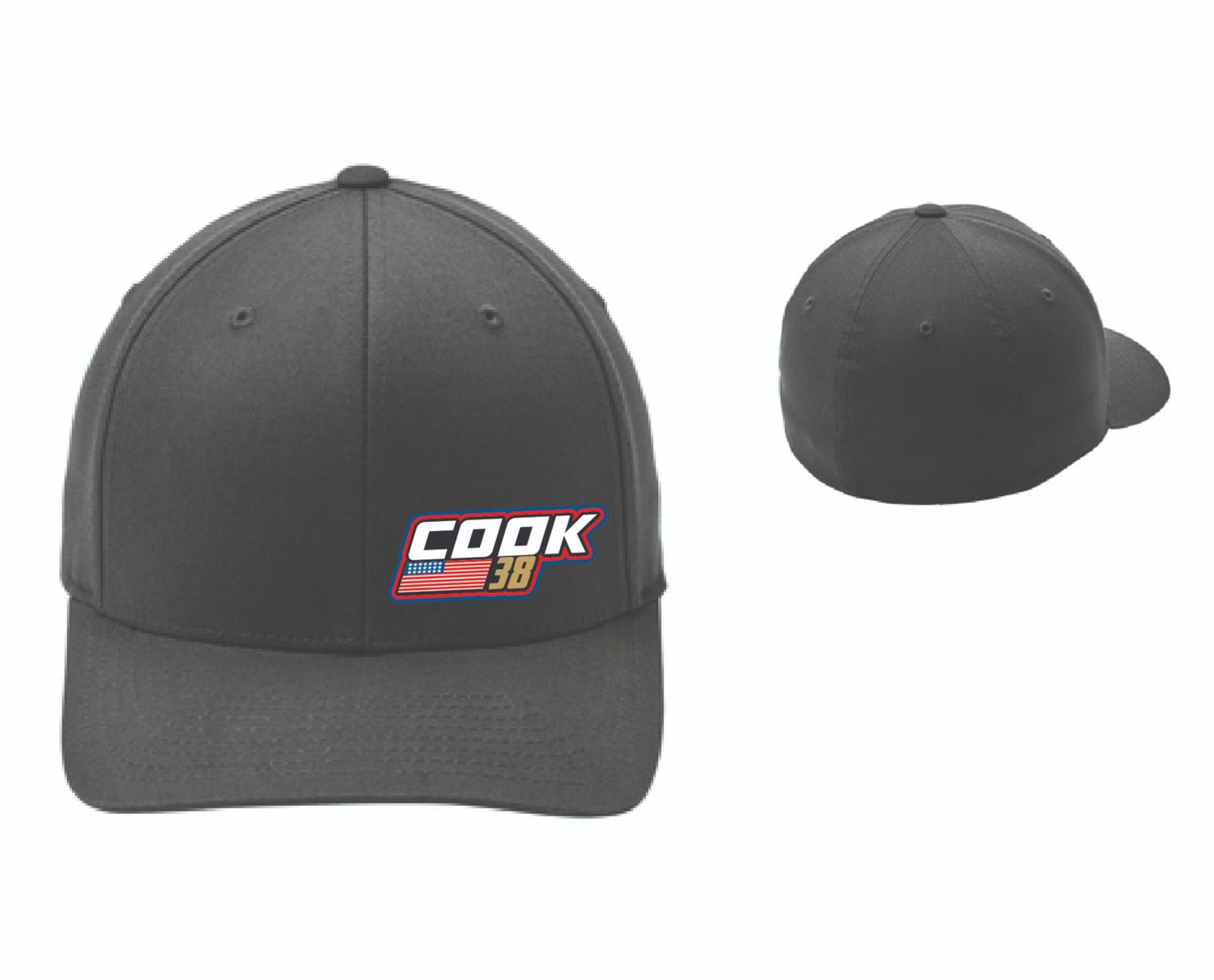 Cook Brothers Fitted Hat | C813 Black