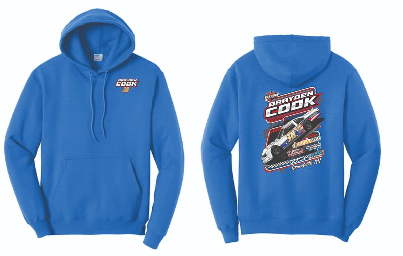 Brayden Cook Hoodie | PC78H Royal
