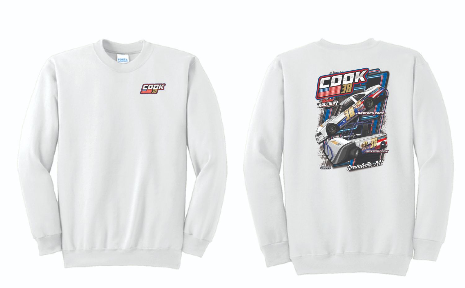 Cook Brothers Crewneck | PC90 White