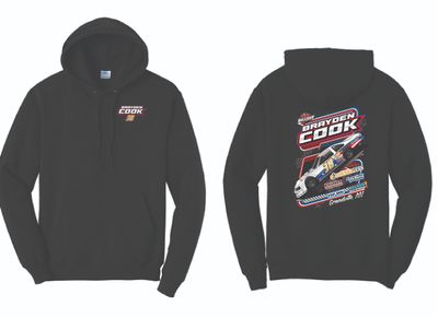 Brayden Cook Hoodie | PC78H Black