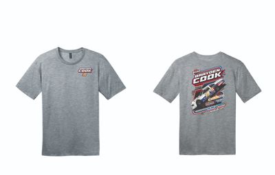 Brayden Cook TShirt | DT104 Grey