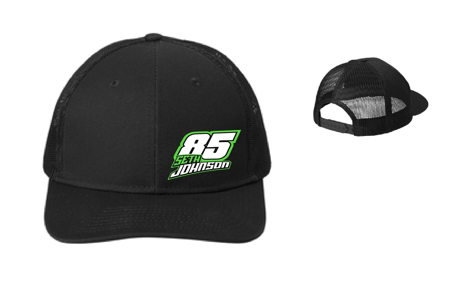 Seth Johnson Trucker Hat | C112 Black