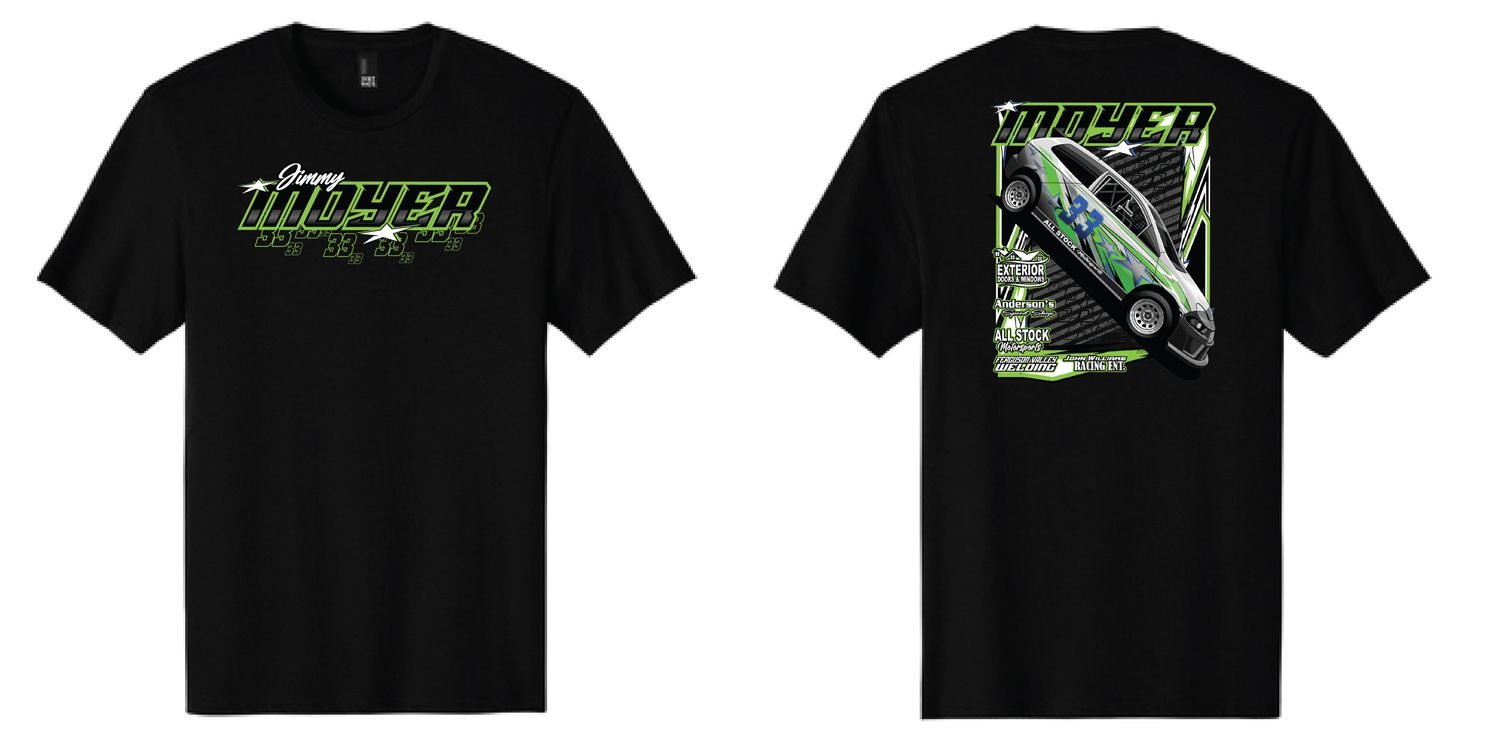 Jimmy Moyer TShirt | DT104 Black