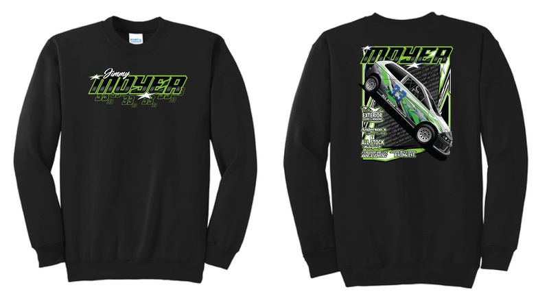 Jimmy Moyer Crewneck | PC90 Black