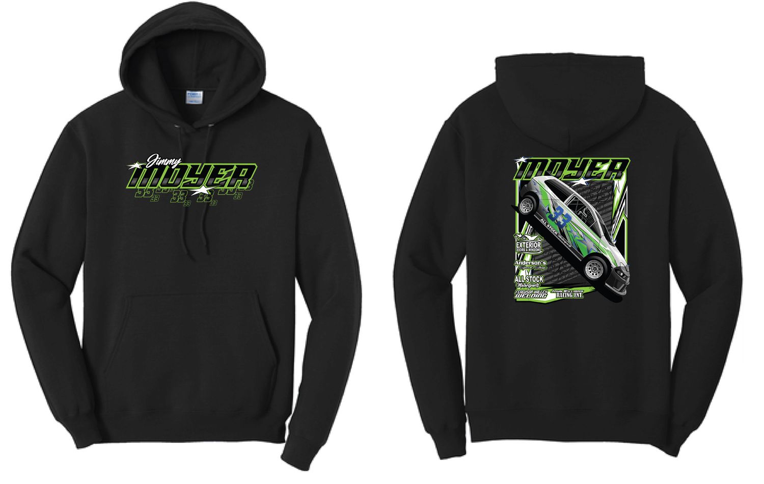 Jimmy Moyer Hoodie | PC78H Black