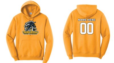 Franklinville Youth Football Hoodie | PC78H Gold