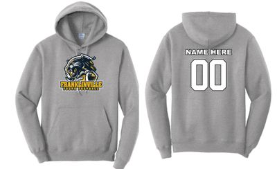 Franklinville Youth Football Hoodie | PC78H Grey