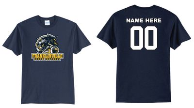 Franklinville Youth Football Tshirt | PC55 Navy