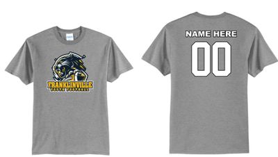 Franklinville Youth Football Tshirt | PC55 Grey