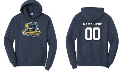 Franklinville Youth Cheer Hoodie | PC78H Navy