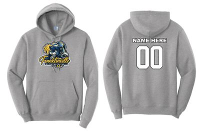 Franklinville Youth Cheer Hoodie | PC78H Grey