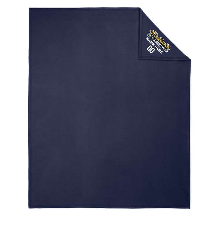 Franklinville Youth Cheer Blanket | BP60 Navy