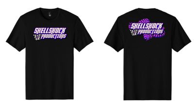 2024 Shellshock Productions TShirt | DT104 Black