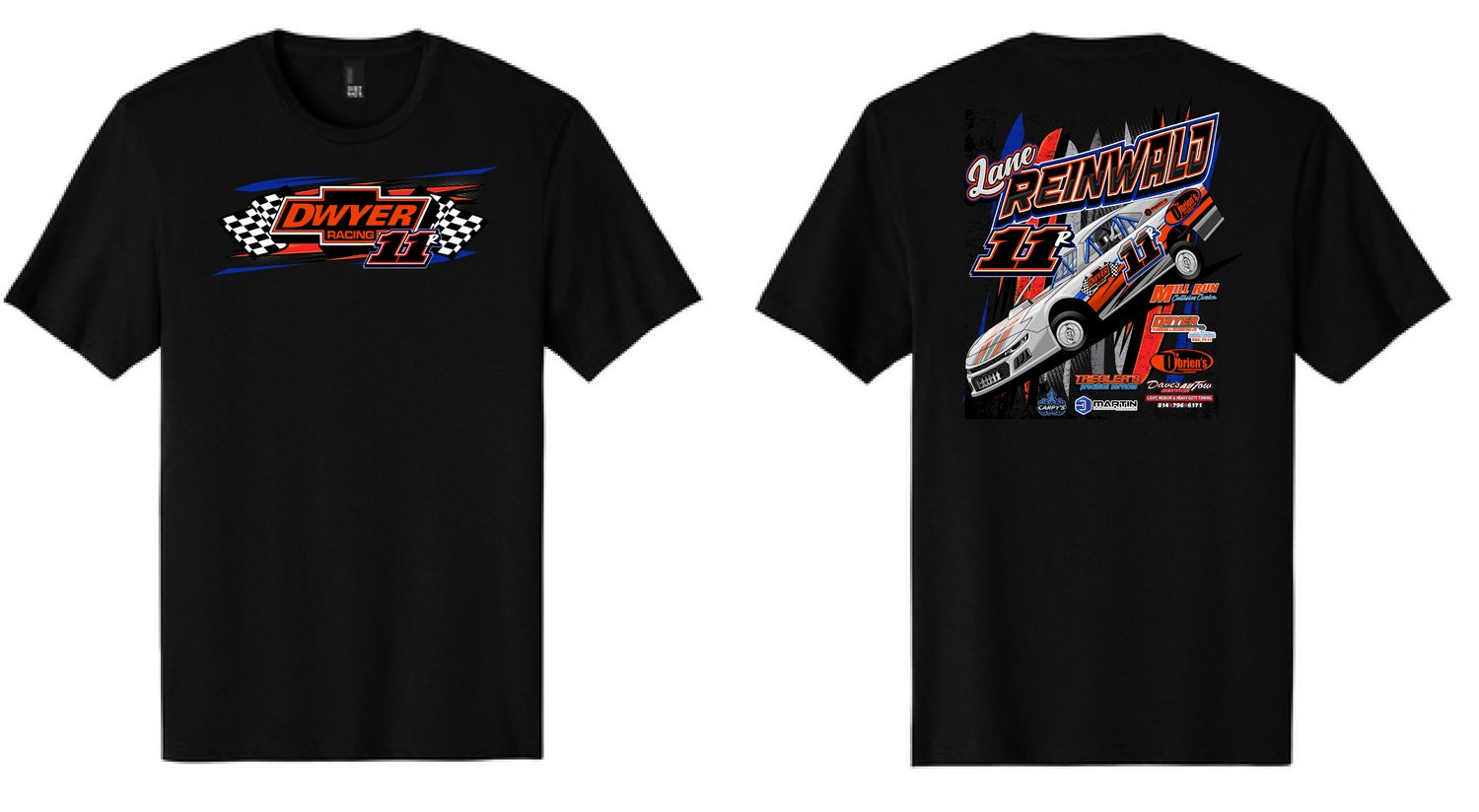 2024 Lane Reinwald TShirt | DT104 Black
