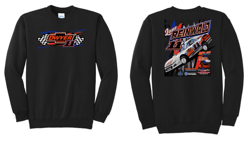 2024 Lane Reinwald Crewneck | PC90 Black