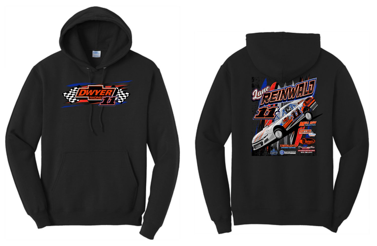 2024 Lane Reinwald Hoodie | PC78H Black