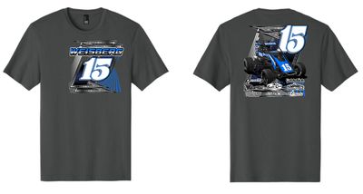 Weisberg 15 TShirt | DT104 Charcoal