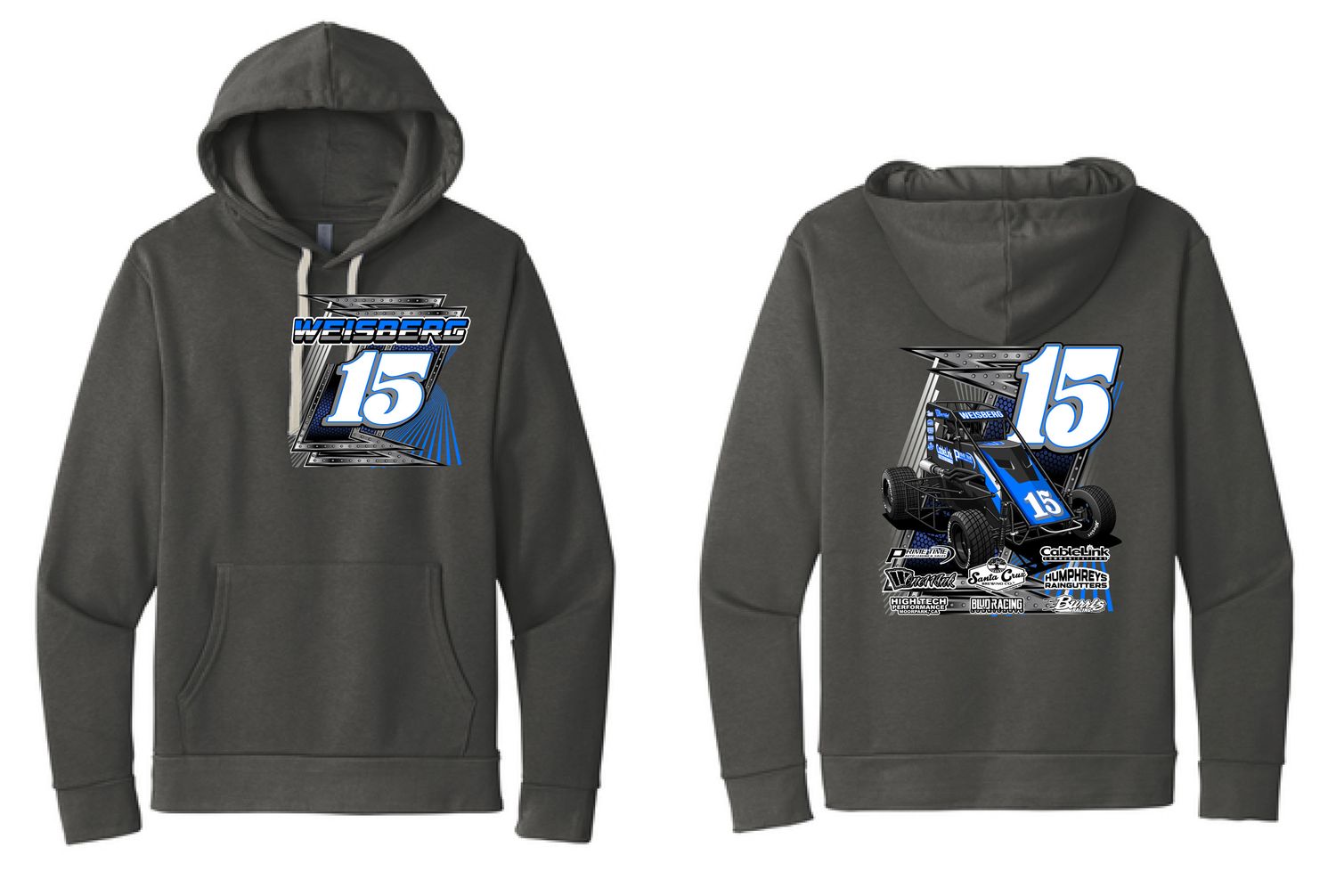 Weisberg 15 Hoodie | NL9303 Heavy Metal