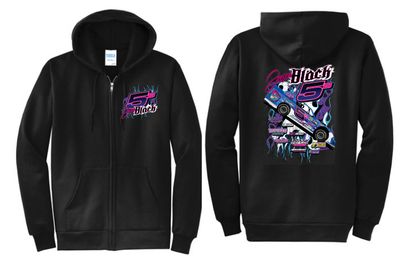 Jason Black ZipUp Hoodie | 18600 Black