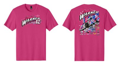 Brendan Warner TShirt | DT104 Dark Fuchsia