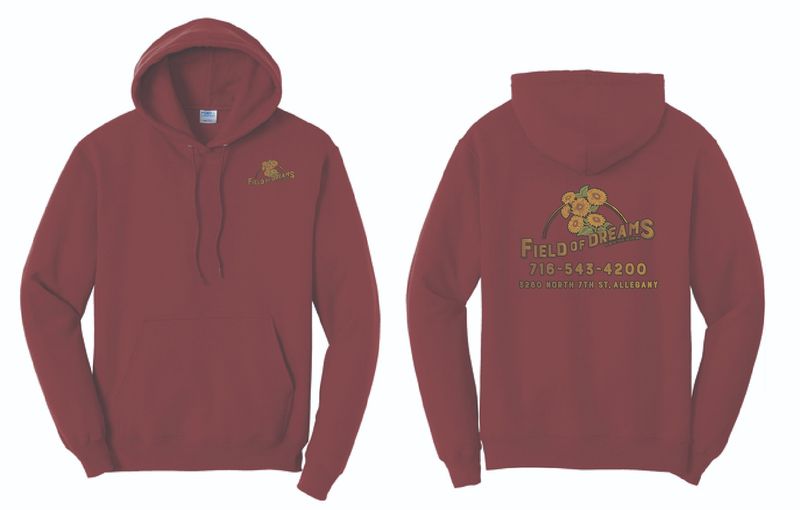 Field of Dreams Hoodie | PC78H Maroon