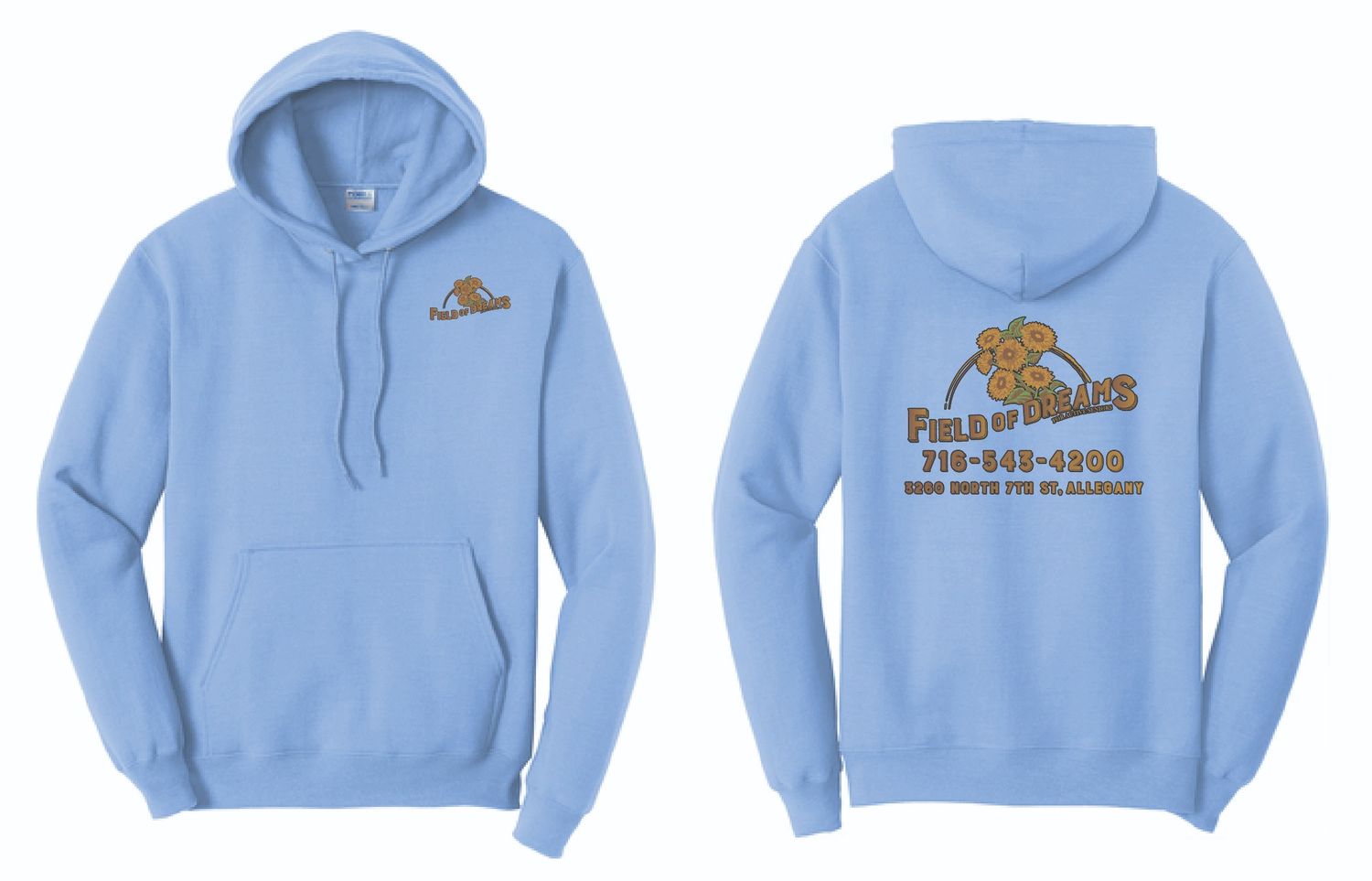 Field of Dreams Hoodie | PC78H Light Blue