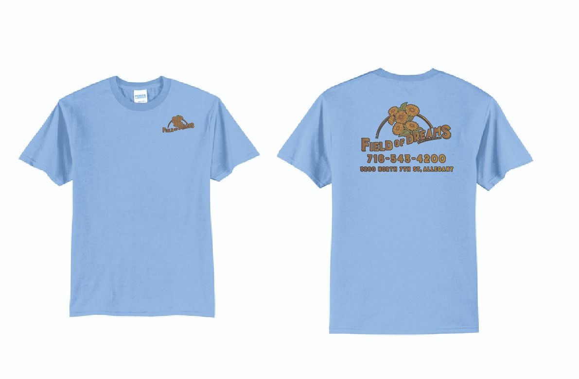 Field of Dreams TShirt | PC55 Light Blue