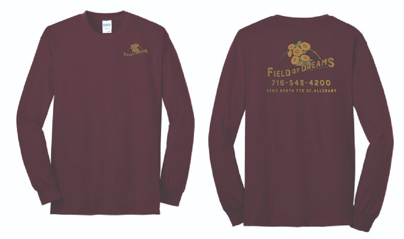 Field of Dreams Long Sleeve | PC55LS Athletic Maroon