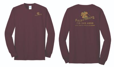 Field of Dreams Long Sleeve | PC55LS Athletic Maroon