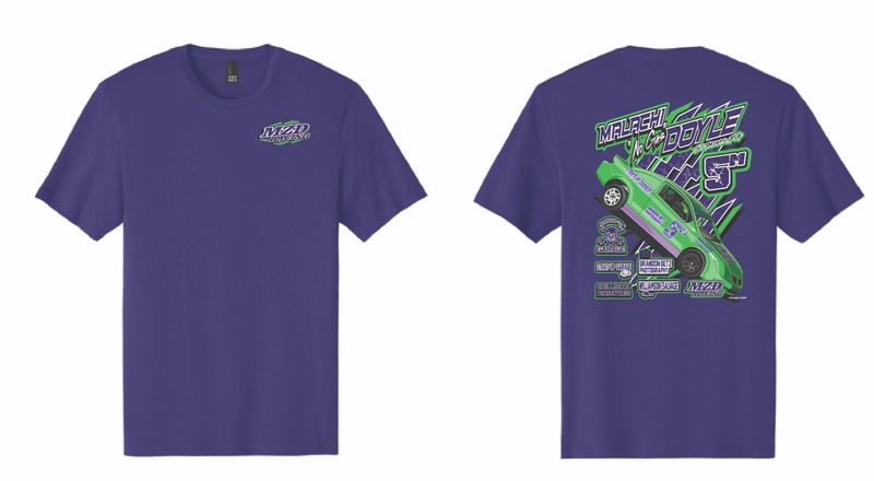 2024 Malachi Doyle TShirt | DT104 Purple