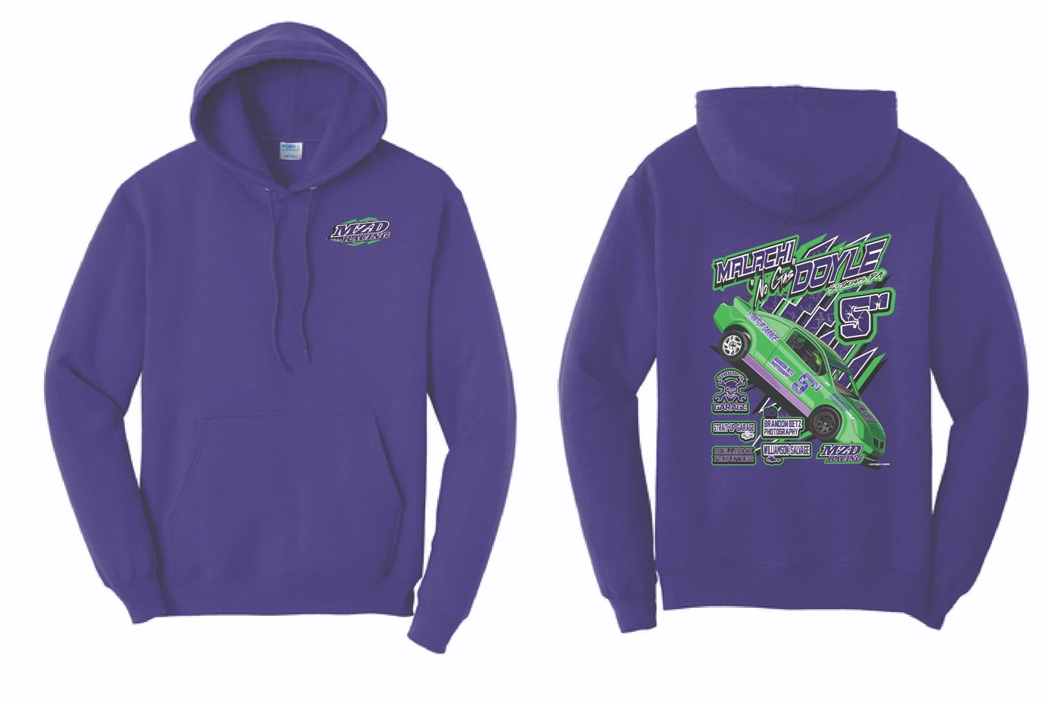 2024 Malachi Doyle Hoodie | PC78H Purple