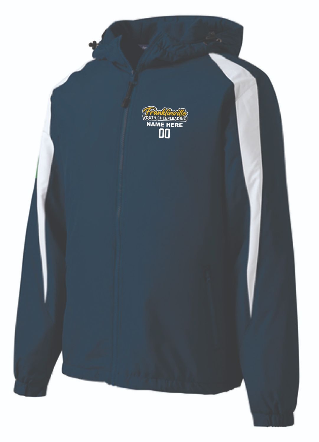 Franklinville Youth Cheer Jacket | JST81 Navy