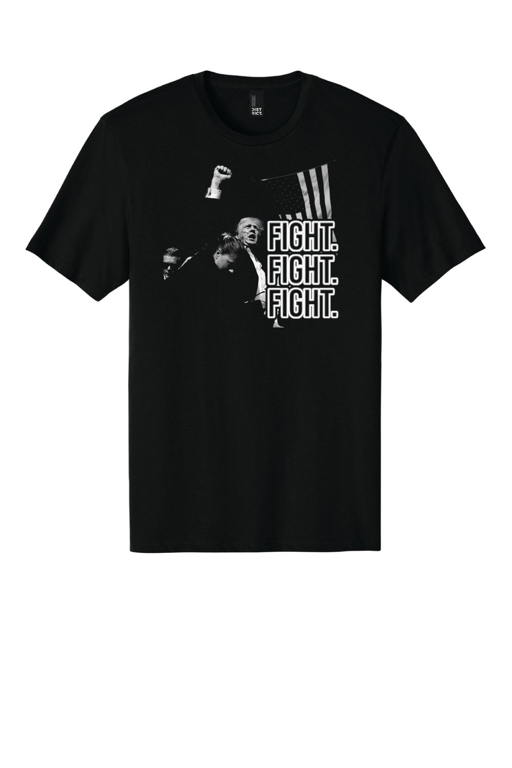 Donald  Trump FIGHT! TShirt | DT104 Black