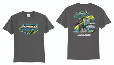 Woah Nellie 25 Race TShirt | PC55 Charcoal